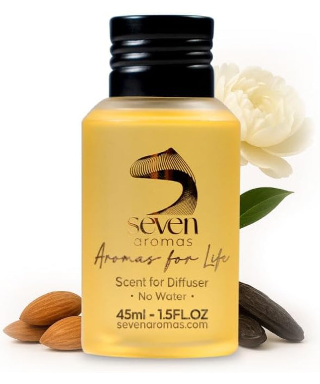 SevenAromas Hotel Scent Diffuser Oil, Luxury Hotel-Inspired Essential Oil for Aromatherapy & HVAC Diffusers – Premium Dropper Bottle - 45 ml 1.52 FL oz (Mayfair)