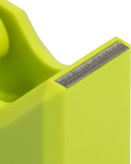 JAM PAPER Colorful Desk Tape Dispensers - Lime Green - Sold Individually