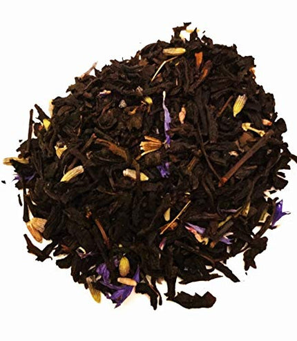 Nelson's Tea Earl Grey Sampler Pack Tea - Loose Leaf Tea Sampler - A Portrait of Earl Grey, Blueberry EarlGrey, Lavender EarlGrey, Raspberry Earl'Grey, Vanilla Caramel Earl'Grey - Sample Sizes
