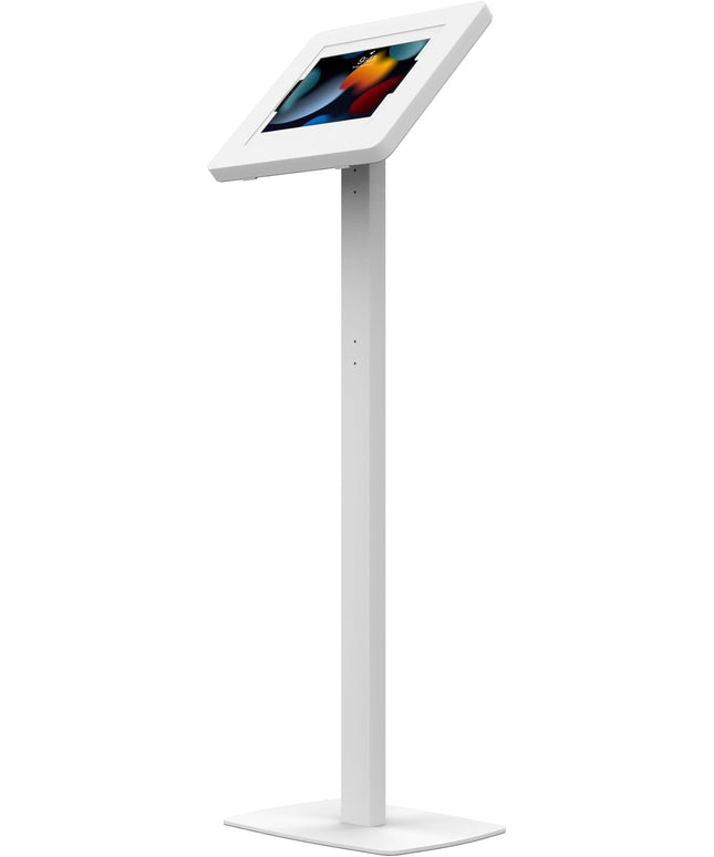 Thin Floor Stand - CTA Tall Standing 360 Degree Kiosk Display Tablet Holder - Charger Access & Lock - for iPad Pro 13-inch (M4), iPad Pro 12.9-inch, iPad Air 13-Inch (M3 / M2)