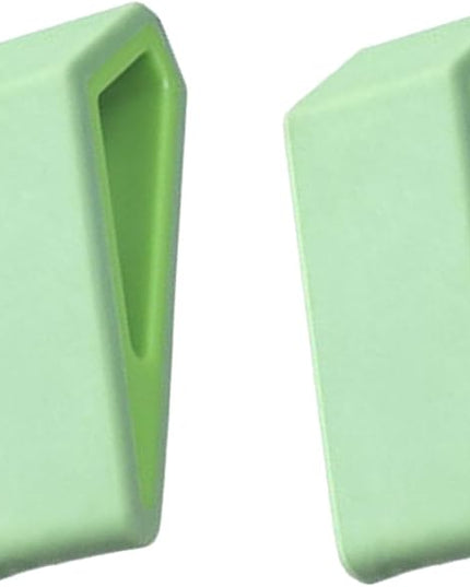 Ywmsfl 2Pcs Lightweight Portable Laptop Stand Small Cooling Slip Silicone Tilting Pad Small Tablet Ergonomic Stand for Typing
