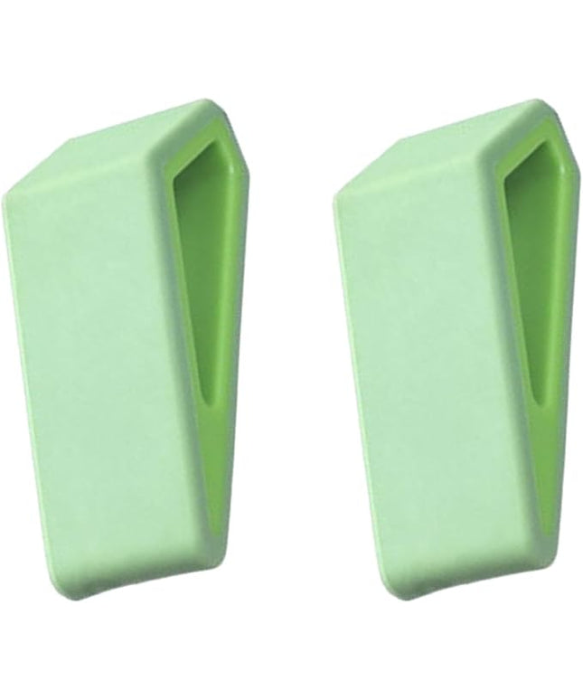 Ywmsfl 2Pcs Lightweight Portable Laptop Stand Small Cooling Slip Silicone Tilting Pad Small Tablet Ergonomic Stand for Typing