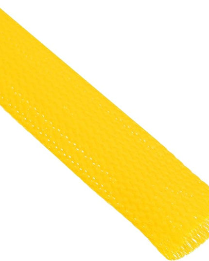 uxcell Expandable Sleeving, 1-inch 50ft Cable Sleeve, Yellow