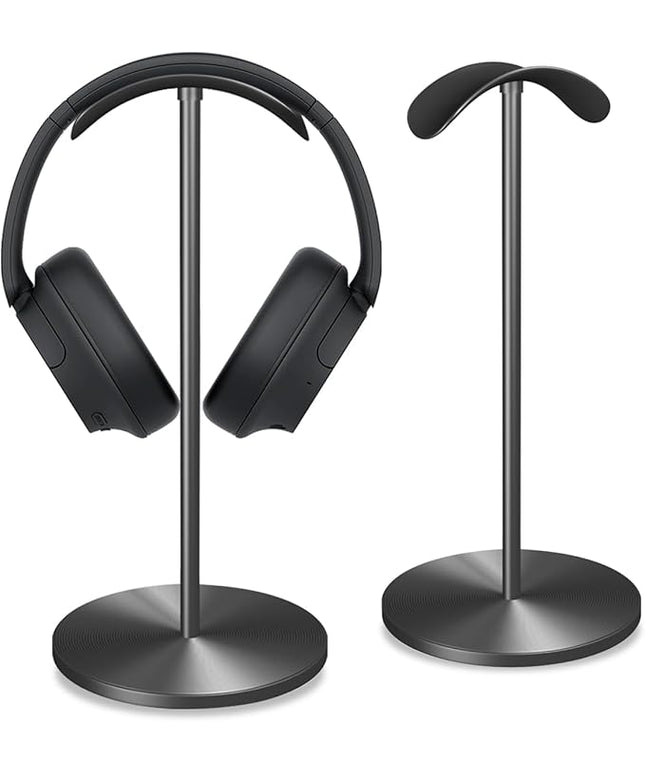 Headphone for Desk Hanger Holder Organizer Keeper Racks Storage Mount Gaming Headset Stand Premium Functional Craftmanship Headset Stand (Metal)