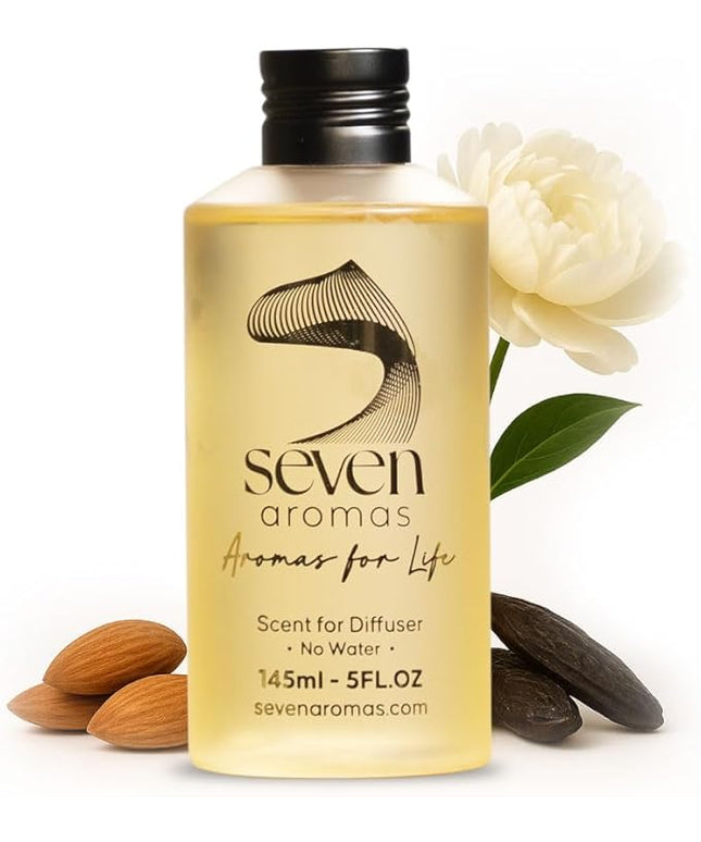 SevenAromas Hotel Scent Diffuser Oil, Luxury Hotel-Inspired Essential Oil for Aromatherapy & HVAC Diffusers – Premium Dropper Bottle - 145 ml 5 FL oz (Mayfair)