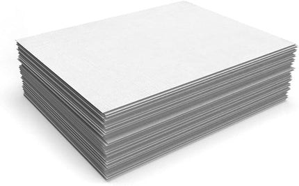 LUXPaper 8.5" x 11" Linen Paper | Letter Size | White Linen | 24lb. Paper Weight (60lb. Text) | 50 Qty