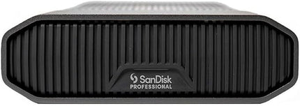 SanDisk Professional 12TB G-Drive Enterprise-Class External Desktop Hard Drive - 7200RPM Ultrastar HDD Inside, USB-C (10Gbps), USB 3.2 Gen 2, Mac Ready - SDPHF1A-012T-NBAAD
