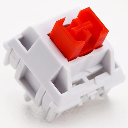 WS Red Mechanical Keyboard Linear Lubed Switches(35 Pcs)