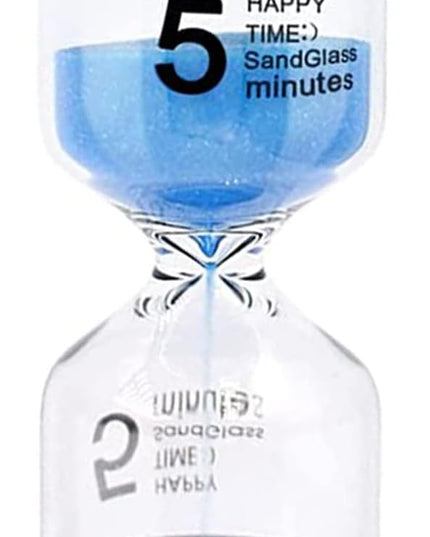 Sand Timer, Hourglass Sand Timers Colorful 5 Minutes Sandglass Timer with Protective Cover for Classroom Home Office Cooking