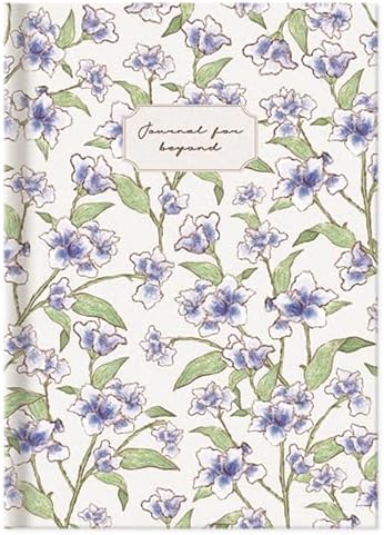 Monolike Journal For Beyond Minhwa Hardcover Lined Notebook, Iris - Hardcover, Academic, Journal, Diary, 192pages