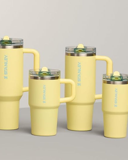 STANLEY Quencher ProTour Flip Straw Tumbler with Leakproof Lid | Built-In Straw & Handle | Cupholder Compatible for Travel | Insulated Stainless Steel Cup | BPA-Free