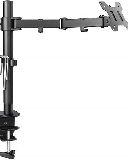 Single Arm Mount Desk Stand Fit 10inch-27Inch Screens Offer Adjustable and Flexible Viewing Angles Adjustable Stand