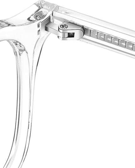 Dollger Blue Light Blocking Glasses For Woman Men Thick-Framed Square Non-Prescription, For Computer,Gaming, Phone Use
