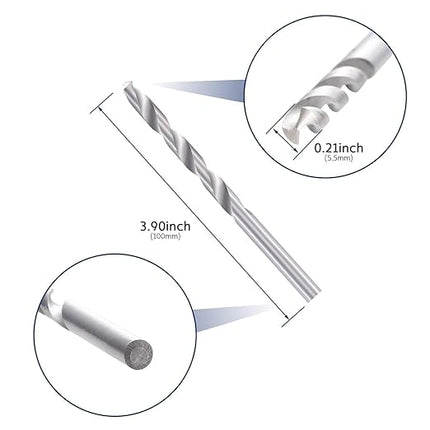20 Pack 30 Degree Angle Protective Sleeves, Black Cable Railing Corner Protector Sleeve Beveled for 1/8" Wire Rope, T316 Marine Grade Cable Railing Kit with Two Drill Bit for Wood Posts HF039B