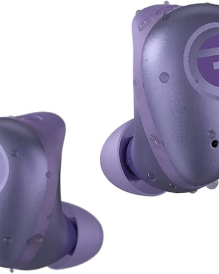 Raycon Fitness Bluetooth True Wireless Earbuds with Built in Mic 56 Hours of Battery IPX7 Waterproof Active Noise Cancellation and Awareness Mode Bluetooth 5.3 Portable Sport (Purple)