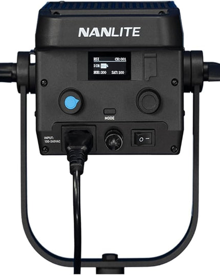NANLITE FS-300C 300w RGB Studio Spotlight, 2700K-7500K, APP Control,Led Video Light Bowens Mount for Photography, Videography,Live Streamer,Content Creation