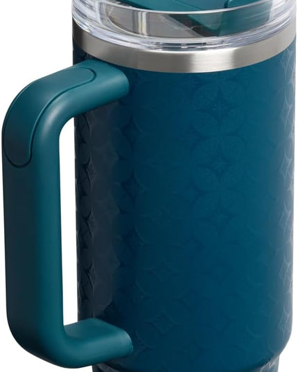 STANLEY Quencher H2.0 Tumbler with Handle and Straw 30 oz | Flowstate 3-Position Lid | Cup Holder Compatible for Travel | Insulated Stainless Steel Cup | BPA-Free | Ponderosa Star