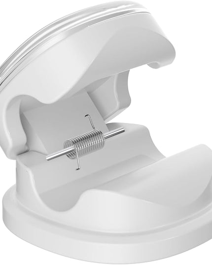9 Pack Cord Organizer, Spring Cable Management, Adhesive Cute Cable Holder Clips, Phone Charger Wire Keeper for Desk Nightstand Car Office (9-Pack White)