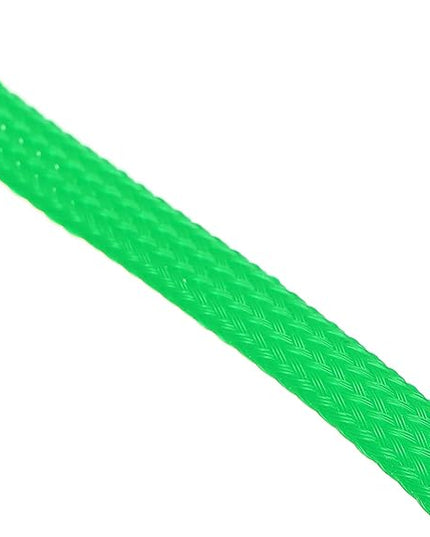 uxcell PET Expandable Sleeving 20ft 1/4" Green Cable Management Sleeve Cord Organizer for Wrap Protect Cable