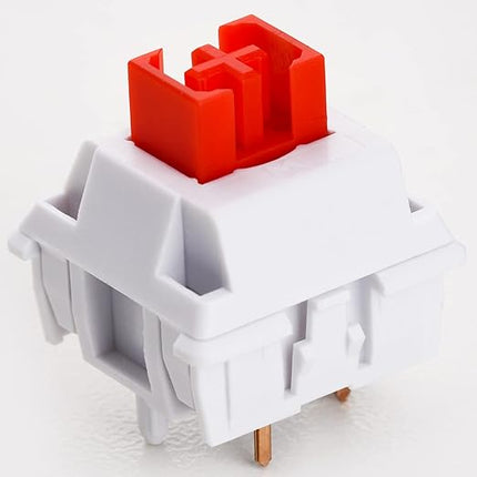 WS Red Mechanical Keyboard Linear Lubed Switches(35 Pcs)