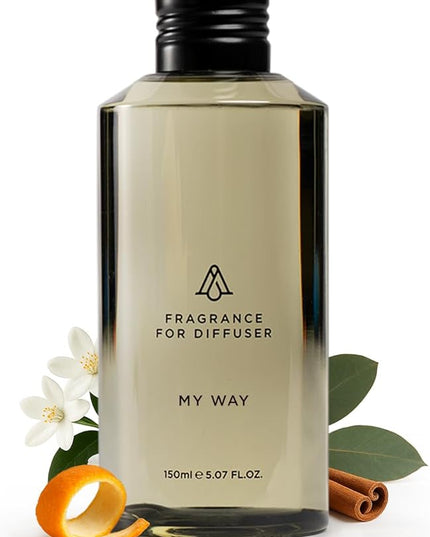 AromaPlan Hotel Scents My Way 5 Fl Oz (148ml), Home Luxury Aroma & Hotel Fragrance Diffuser Oil- Hotel Diffuser Oil for Aromatherapy- USA Made, Bigger Bottle, Bolder Aroma & Longer Lasting