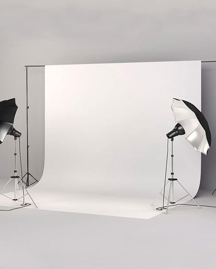 iMounTEK Backdrop Stand Photo Video Studio, 10Ft Wide Adjustable Backdrop Stand, Background Support System Kit with Clamps Carry Bag for Photography/Wedding/Party Decoration