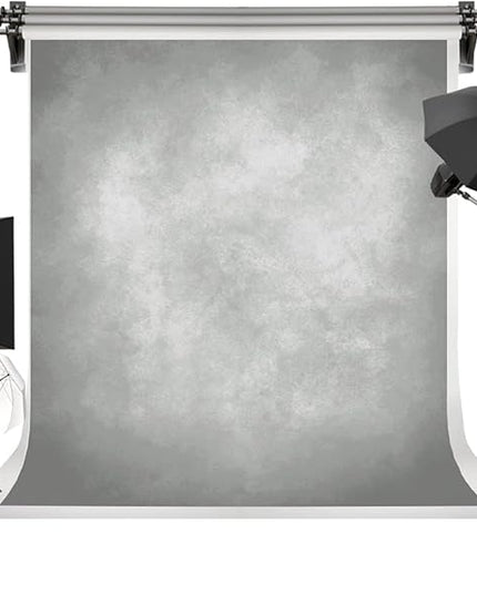 Kate 5x7ft Light Grey Backdrops Abstract Photography Backdrop for Professional Studio Backgrounds