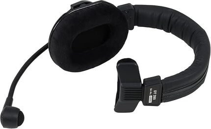 Beyerdynamic DT-280-MKII-200-80 Single-Ear Headset with Dynamic Hypercardioid Microphone, 80 Ohms