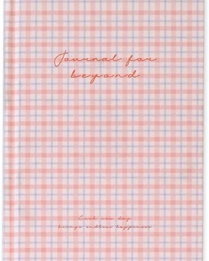 Monolike Journal For Beyond Hardcover Lined Notebook, Pink - Hardcover, Academic, Journal, Diary, 112pages