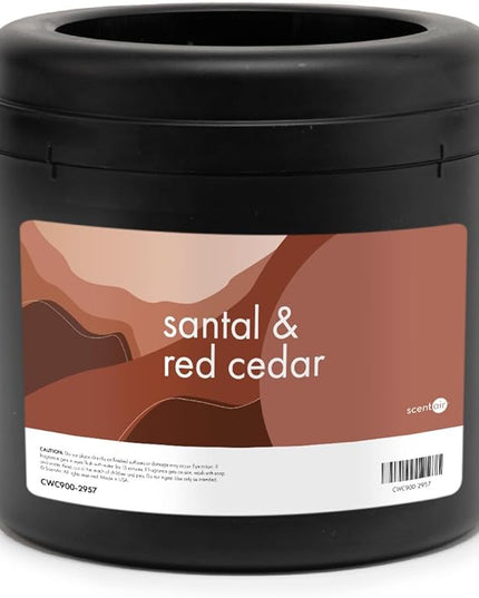 ScentAir Whisper Home Monthly Plug-in Refill, Fragrance Cartridge for Home and Office, Santal & Red Cedar