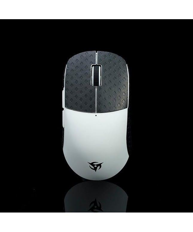Grip Tape for Vaxee x Ninjutso Sora 4K - Anti-Slip,Enhanced Control, Sweat Resistance,Improves FPS Gaming Grip & Mouse Protection [Pre-Cut] Black 0.4mm