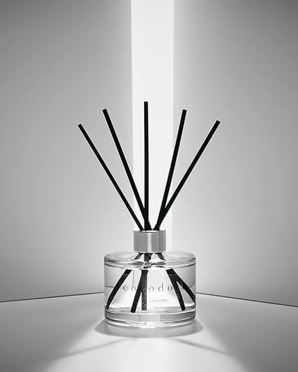 COCODOR Signature Reed Diffuser Set/Garden Lavender / 6.7oz /2 Pack/Home Fragrance Diffuser, Oil Scent Diffuser for Bathroom Shelf Decor