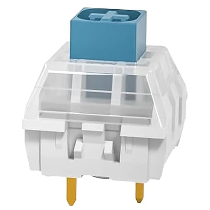 Kailh Box Heavy Blue Switches for DIY Mechanical Keyboard,3-pin/60gf Clicky/RGB/LED/IP56 Water&Dustproof/Long Life switches(Blue,10pcs)