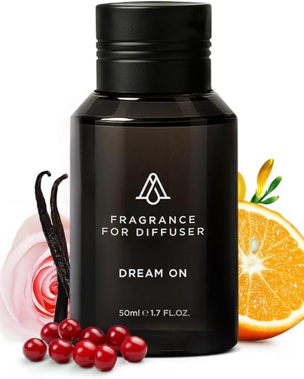 AromaPlan Hotel Scents Dream On,1.7 Fl Oz (50 ml)-Home Luxury Aroma & Hotel Fragrance Essential Oil- Hotel Essential Oil for Aromatherapy- USA Made, Bolder Aroma & Longer Lasting