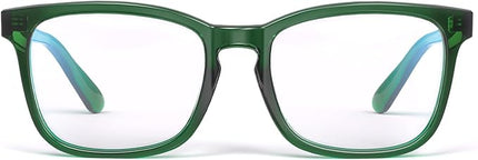 VISOONE Blue Light Blocking Glasses Square with Anti Computer Glare for Gaming Women and Men MONTANA