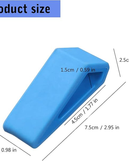 Ywmsfl 2Pcs Lightweight Portable Laptop Stand Small Cooling Slip Silicone Tilting Pad Small Tablet Ergonomic Stand for Typing