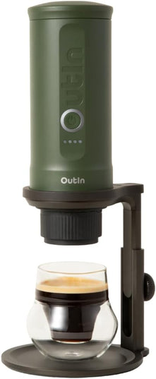 OutIn Nano Portable Electric Espresso Machine, Detachable Universal Coffee Stand