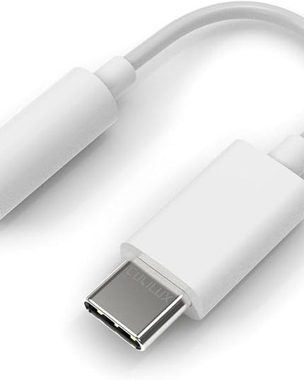 Cubilux USB C Headphone Adapter, Type C to 3.5mm Audio Dongle Compatible with iPhone 17/16/15 Pro Max, iPad Pro 13/12.9/11, iPad Air 13/5th/4th, Galaxy S25/S24/S23/S22, Pixel 10/9/8/7 Pro, Android