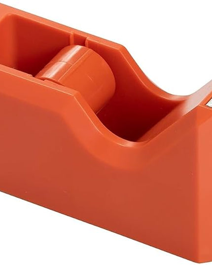 JAM PAPER Colorful Desk Tape Dispensers - Orange - Sold Individually