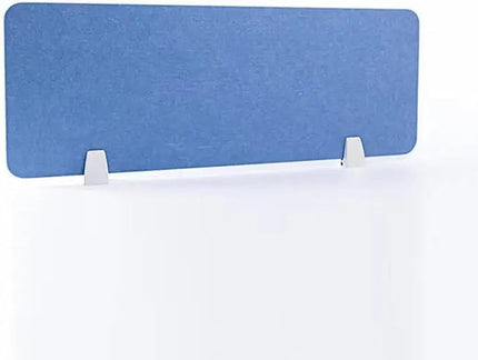 Desk Divider Privacy Panel Clamp-on Acoustic Freestanding Desktop Partition Dividers for Office Student Sound Proof Reducing Noise Visual Distractions Blue 30 * 120cm