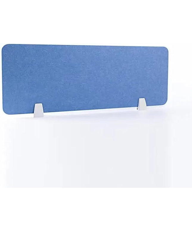 Desk Divider Privacy Panel Clamp-on Acoustic Freestanding Desktop Partition Dividers for Office Student Sound Proof Reducing Noise Visual Distractions Blue 30 * 40cm