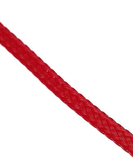 uxcell PET Expandable Sleeving 25ft 1/8" Red Cable Management Sleeve Cord Organizer for Wrap Protect Cable