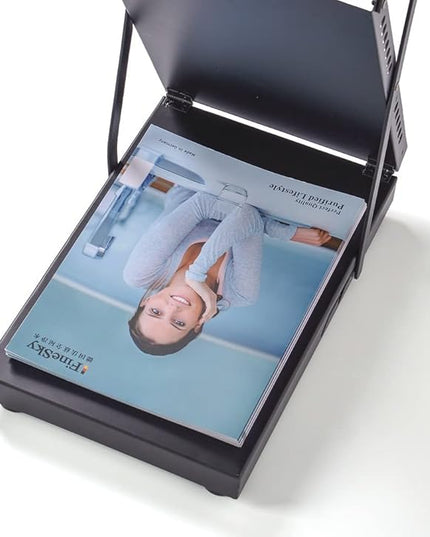 brochure display stand&Foldable Magazine Rack with 5 Pockets for Exhibition and Trade Show (67'X9.5'X14.5')