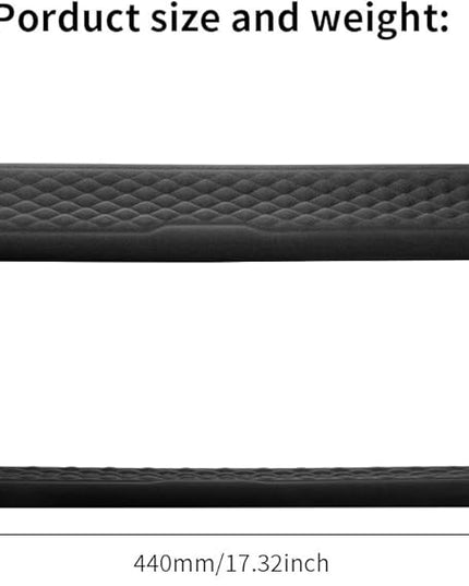 Vaydeer Keyboard Wrist Rest, Large Full Keyboard Support Pad, Memory Foam Hand Rest Cushion for Desk, Ergonomic Computer Laptop Mac Typing Padded, Office Gaming Palm Arm Carpal Tunnel Pain Relief