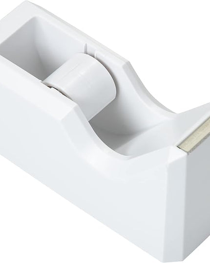 JAM PAPER Colorful Desk Tape Dispensers - White - Sold Individually
