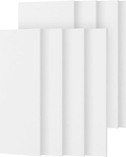 TONOR 8PCS Acoustic Panels, 47.2″ x 23.6″ x 0.35″, Full Self-Adhesive Soundproof Wall Panels, Sound Absorbing Panels for Noise and Echo Reduction, Acoustic Treatment for Studio, Home, Office, White