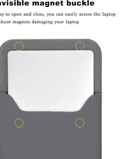 MOSISO Laptop Case 13 inch, 13 inch Laptop Sleeve Compatible with MacBook Air M4 M3 M2 M1 2025-2018 / Pro M2 M1 2025-2016, Faux Suede Leather Case with Small Bag, Space Gray
