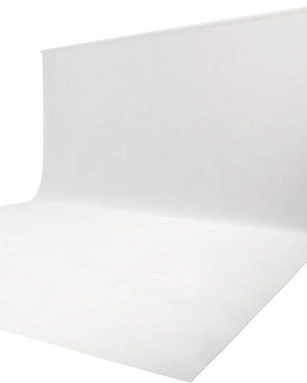 ISSUNTEX 10X12 ft Background Muslin Backdrop, Photo Studio, Collapsible High Density Screen for Video Photography and Television-White