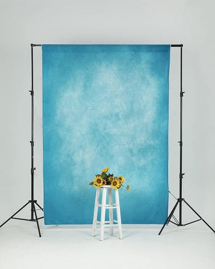 Kate 1.5x2.2m Blue Portrait Backdrops Abstract Blue Photography Backgrounds Vintage Backdrops