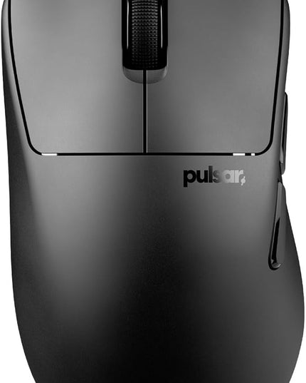 Pulsar Gaming Gears X3 LHD Crazylight Wireless Gaming Mouse, Ultra Lightweight 1.51 oz (43g), Hybrid Ergonomic, Optical Switch, 32000 DPI, 750 IPS, XS-1 Sensor, 8k Compatible (Left-Handed, Jet Black)